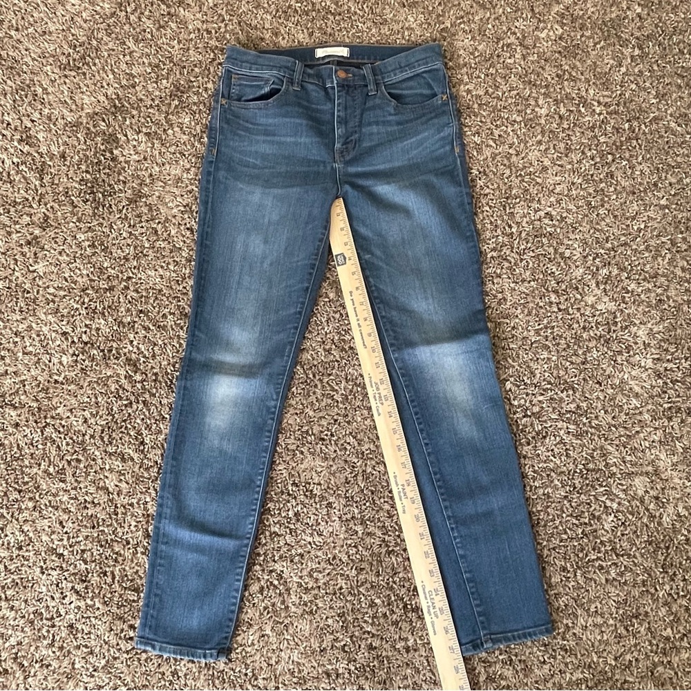 MADEWELL Denim Roadtripper Mid-Rise Skinny Sustainable Jeans Women's Size 29 - Picture 4 of 15